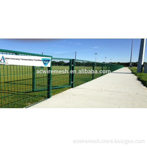 Pitch spectator mesh fencing